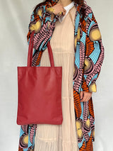 ステラ・レザートート - レッド -