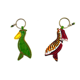 Shibiroko Leather Keychain -Draft-