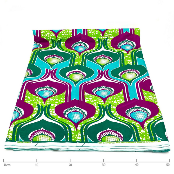 African print fabric -Esmeralda-