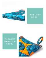 鍋敷き - ツバメ・イエロー&ピンク -