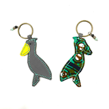 Shibiroko Leather Keychain -Draft-