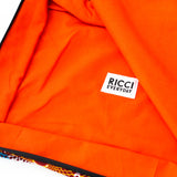 収納ポーチL - ホロホロ・レッド&グリーン -