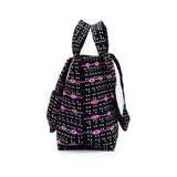 ファブリック・ブックトート - リズムライン・ピンク -