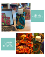 ボトルケース - ピンクのヤドカリ -