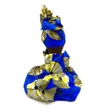 ドール・ママ&ベイビー - ブルー&ゴールド -