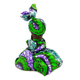 ドール・ママ&ベイビー - グリーン&ライトブルー -