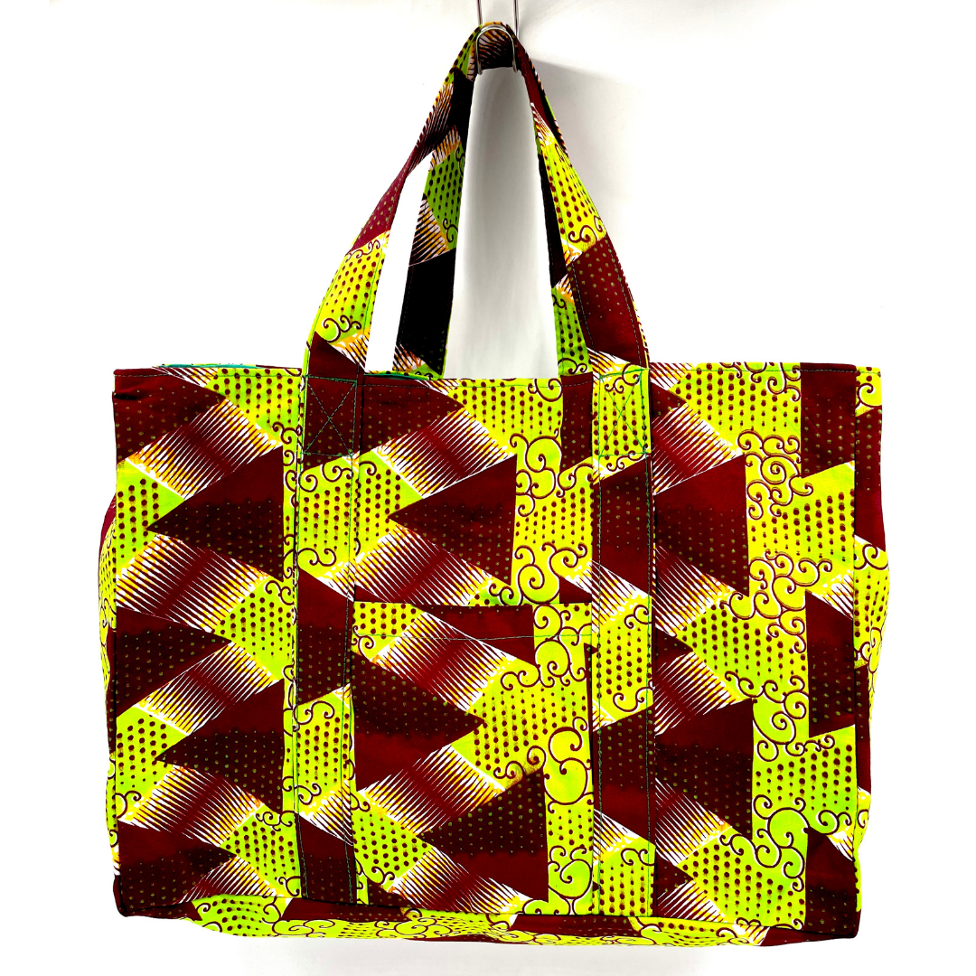 zakuzaku-tote-metallic-green
