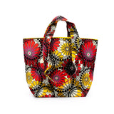 ファブリック・ブックトート - 陽だまりの花畑 -