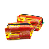 ミアポーチM/L 2点セット - 日の出・レッド -