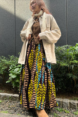 Side tiered skirt - spiral staircase -