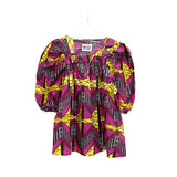 Gather blouse -Ladder Pink-