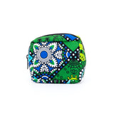 キューブポーチ - 幾何学・森の万華鏡 -