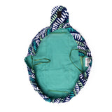 メイクアップポーチ - グリーンライン -