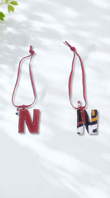 イニシャルキーホルダー