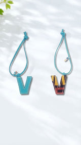 イニシャルキーホルダー