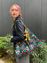 ザクザクトート - ナイトジャングル・ブルー -