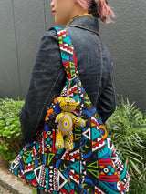 ザクザクトート - ナイトジャングル・ブルー -