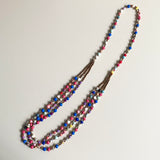 ペーパービーズ・クリスティン・ネックレス - カラフルキャンディ -