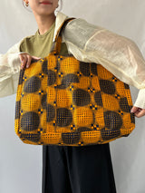 Zakuzaku Tote -Metal studies / Sunshine Stripe-