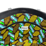 レザー・ブックトートL - ブラック -