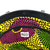 レザー・ブックトートL - ブラック -