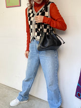 Balloon bag -Black-
