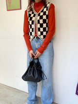 Balloon bag -Black-