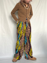 リラックス・ワイド・パンツ - ゼブラリーブス -