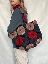 Fabric Book Tote -Pattern name-