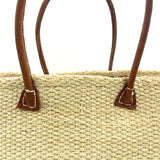 Madagascar Colorful Basket -Light Beige-