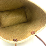 Madagascar Colorful Basket -Light Beige-