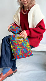 キューブポーチ - グッドムードフラワー -