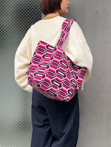 Fabric Book Tote -Pattern name-