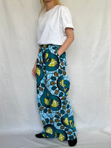 リラックス・ワイド・パンツ - フロートガーデン -