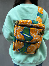 スクエアバック・パック - サトウキビ・イエロー-