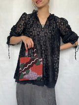 プティバッグ - 柿渋流れ -