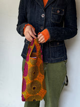 マルシェバッグS - アイ・ピンクイエロー&イエローオレンジ -