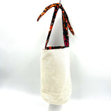 キコイ・リボン・バッグ - ボタニカル・オレンジ -