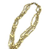 African Art Necklace L -Doki pottery-