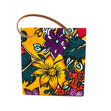 アフリカンプリント・テディベアw/ギフトバッグ - ナイト・ジャングル -