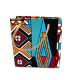 アフリカンプリント・テディベアw/ギフトバッグ - サンシャイン・モザイク -