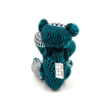 アフリカンプリント・テディベアw/ギフトバッグ - オーシャン・スピリット -