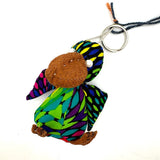 ハシビロコウ・バーククロス・キーホルダー - ジャングルリーフ -