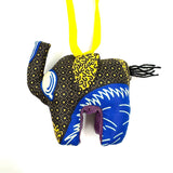 アニマルドール・チャーム・ゾウ - スカイブルー -