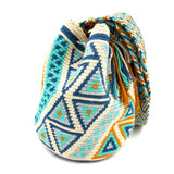 モチーラ・ドスエブラス L - ライトブルー&ブラウン -