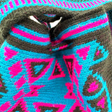 モチーラ・ウナエブラM - ブルー&ピンク -