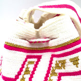 モチーラ・ウナエブラ・スパークル M - ホワイト&ピンク -