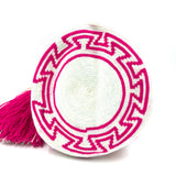 モチーラ・ウナエブラ・スパークル M - ホワイト&ピンク -