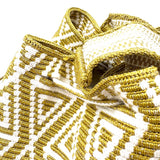 モチーラ・ウナエブラ・スパークル M - ホワイト&ゴールド -