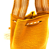 モチーラ・シンプル・ハンドバッグ - オレンジ -